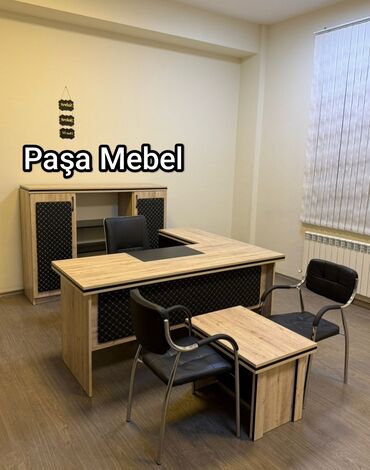 mebeller ikinci el: Yeni, Müdir üçün, Dördbucaq masa