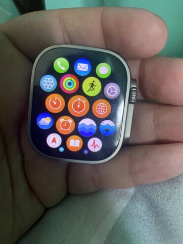 Smart saatlar: Yeni, Smart saat, Apple, Sensor ekran, rəng - Boz — 12