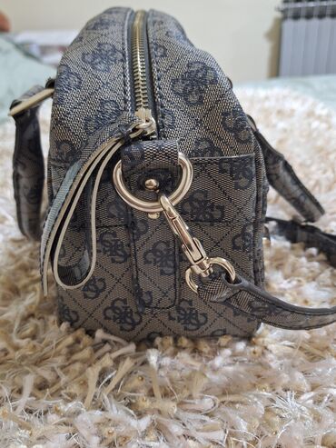 Torbe: Torba za rame, Guess, Materijal: Platno — 5