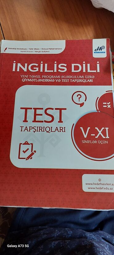 azerbaycan dili 5 ci sinif pdf yukle: Məhsul: İngilis dili – Test Tapşırıqları (V–XI siniflər üçün)
Hedef