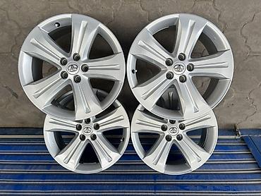 диски на хайландер: Литые Диски R 19 Toyota, Комплект, отверстий - 5, Б/у — 1