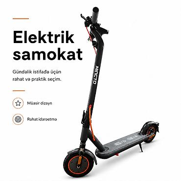 Электротранспорт: №: 5214 Məhsulun adı: Elektrik samokat AS444, maksimal yüklənmə 100 — 1