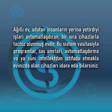 Termostatlar: Termostat – ağıllı idarəetmə paneli Xüsusiyyətlər: - Temperaturun — 14