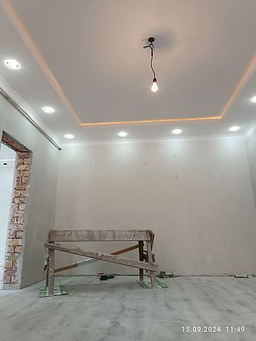 Ремонт под ключ: Отделочник договорная гипсокартон шпаклёвка краска кафель натяжной — 8