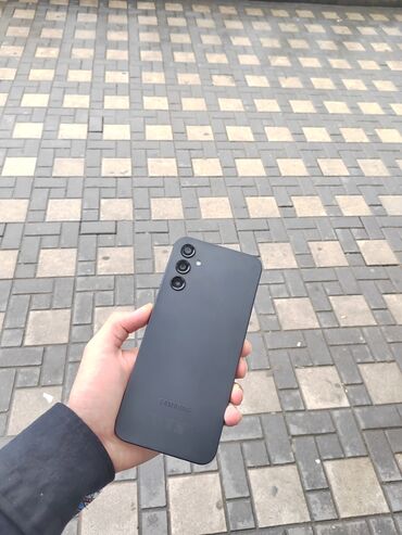 телефон флай fs456: Samsung Galaxy A14, 128 ГБ, цвет - Черный, Кнопочный, Отпечаток пальца