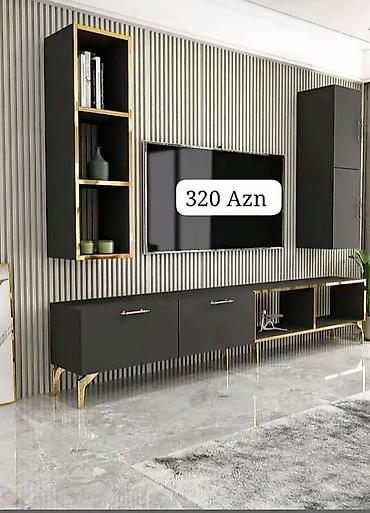 TV altlığı: Yeni, Düz TV altlığı, Polkalı, Laminat, Azərbaycan — 1