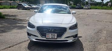 bwb e34: Hyundai Grandeur (Azera) седан, белый цвет кузова. таксиге арендага — 1