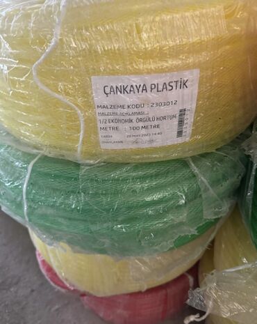 Окна: Çankaya Plastik 1/2” iqtisadi hörgülü hortum – 100 metrlik bobinlər