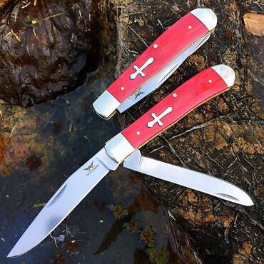 рагатка для рыбалка: Нож перочинный Watchman W131 RedBone, сталь 7cr17Mov, рукоять