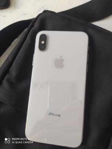 мобильные телефоны филипс: IPhone X, Скидка 10%, Б/у, 256 ГБ, White Titanium, Зарядное устройство, 80 %