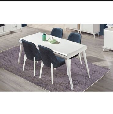 laminant: Гостиный стол, Новый, Раскладной, Ламинат, Прямоугольный стол