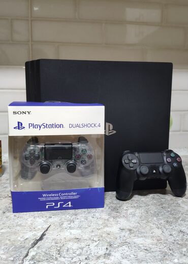 компьютерные игры: PlayStation 4 Pro 1000 GB, первая ревизия(полностью обслужена