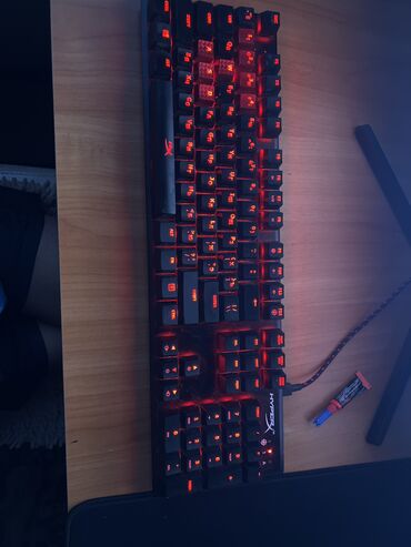 Клавиатуры: Продам клавиатуру HyperX Alloy FPS Pro, MX Red, Backlight Механическая