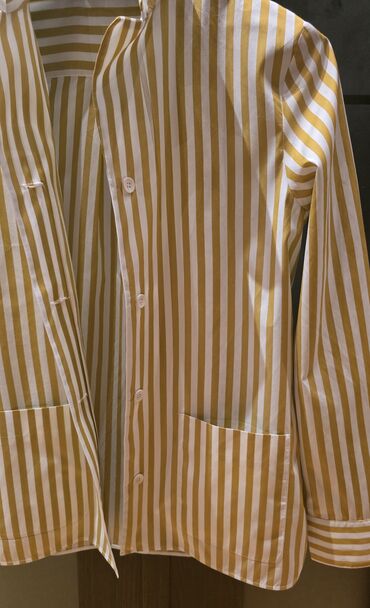 Košulje: Max Mara, S (EU 36), Pamuk, Prugasti, bоја - Bež — 3