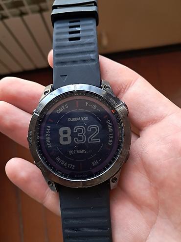 Smart saatlar: Garmin Fenix 7X Solar multisport ağıllı saat Xüsusiyyətlər: - Günəş — 3