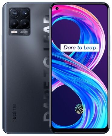 Realme: Realme 8 Pro, Б/у, 128 ГБ, цвет - Серый, 2 SIM