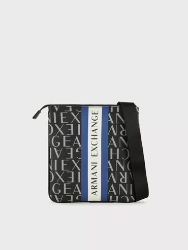 сумка тактическая: Барсетка, Armani, Материал: Экокожа, Оригинал, Б/у