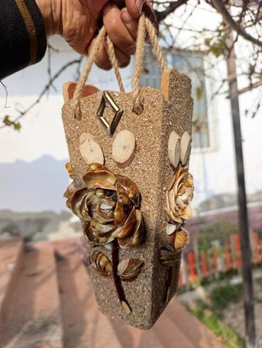 Şəkillər, tablolar: Məhsul: Dekorativ əl işləri – divar asılqanları - Material: təbii — 3