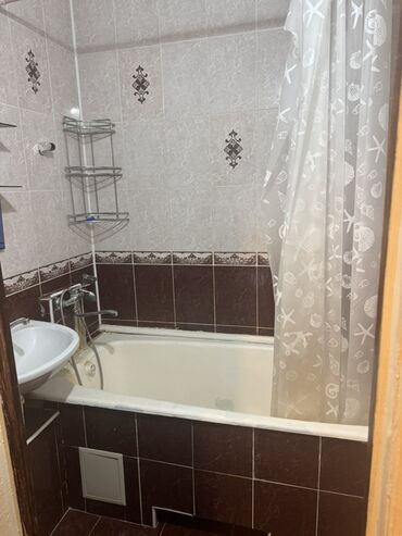 ош квартира на долгий срок: 2 комнаты, Собственник, С мебелью полностью