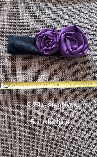 Aksesoari za kosu: Gumica za kosu, Handmade, bоја - Šareno — 5