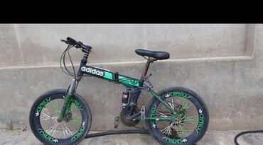 qatlanan velosiped satisi: İşlənmiş İki təkərli Uşaq velosipedi Adidas, 20", sürətlərin sayı: 8, Ünvandan götürmə
