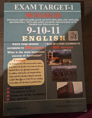 orfoqrafiya ve orfoepiya lugeti: Məhsul: Exam Target-1 – English (9–10–11) Buraxılış imtahanlarına