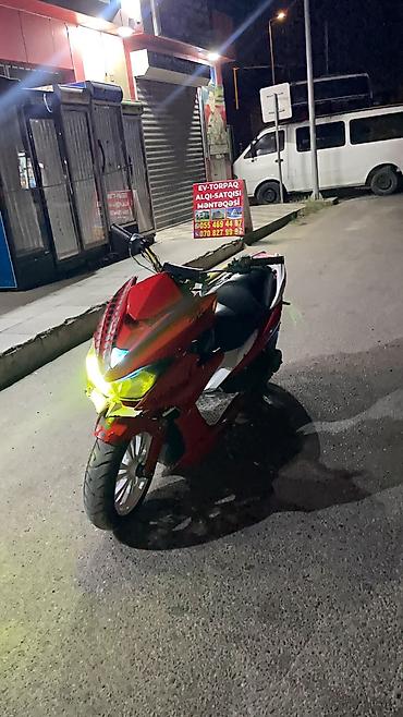 moto mator: Qırmızı rəngli skuter/moped TƏCİLİ SATILIR!!! - Aqressiv dizayna — 4