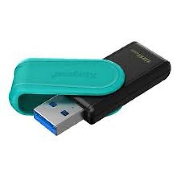 komputer manitorlari: Kingston DataTraveler Exodia DTX/128GB – 128GB USB 3.2 Gen 1 fleş — 3