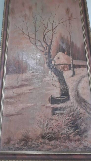 vasmi şəkilləri: Rusiyadan gətirilib. A. Kupriyanov tərəfindən kətan üzərində çəkilmiş