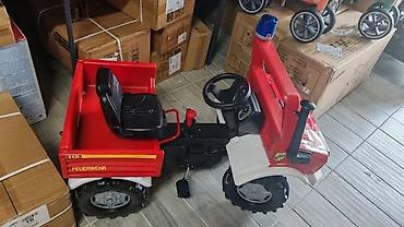 brod igracka za decu: Dečje vozilo na pedale – Mercedes-Benz Unimog vatrogasno vozilo (Rolly — 7