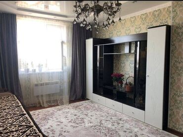 эмарк жибек жолу: 1 комната, 47 м², Индивидуалка, 4 этаж, Евроремонт