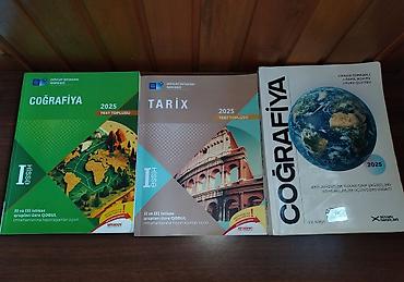 tarix test kitabları: Test kitabları yenidir. Üzərində heç bir yazı yoxdur. REAL ALICIYA — 1
