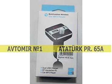 fm модулятор: FM modulator A4 🚙🚒 Ünvana və Bölgələrə ödənişli çatdırılma 💳BIRKART və — 1