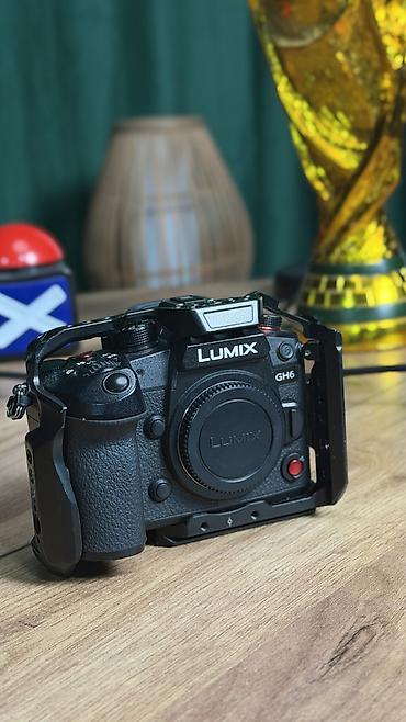 Panasonic LUMIX GH6 video/foto seti Komplekt: - Panasonic LUMIX GH6
