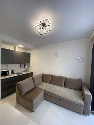 квартира токмок сдается: 40 м², 1 комната, Утепленный, Бронированные двери, Евроремонт