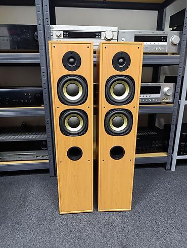 Zvučnici i stereo sistemi: DK digital LS 190 podnostojeci zvucnici u boji bukve nemaju mrezice — 1