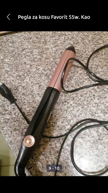 Prese za kosu: Pegla za kosu Favorit 55w kao nova je
 Mirjevo — 3