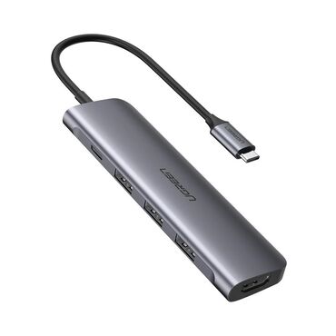 компьютер в баку цена: Ugreen CM478 5-in-1 USB-C Hub Adapter – ORİJİNAL ▪️ Marka Ugreen ▪️