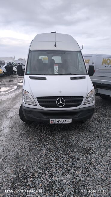 мерседес 23: Mercedes-Benz Sprinter: 2012 г., 2.2 л, Механика, Дизель, Бус