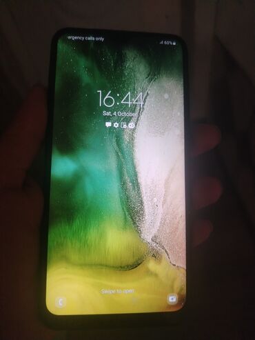 samsun a10s: Samsung Galaxy A10, 32 GB, rəng - Göy, Sensor, İki sim kartlı