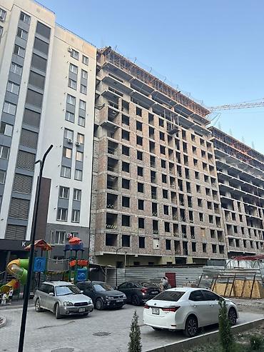 Продажа квартир: 2 комнаты, 44 м², Асанбай мкр Элитка, 12 этаж, ПСО (под самоотделку) — 2