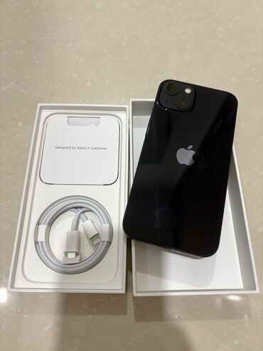 бу телефоны самсунг: IPhone 13, 128 GB, Midnight, Zəmanət, Face ID, Sənədlərlə