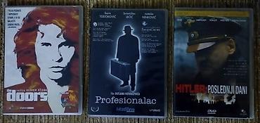 Kasete, CD i DVD: DVD lot 3 filma The Doors + Profesionalac + Hitler Poslednji dani - — 1