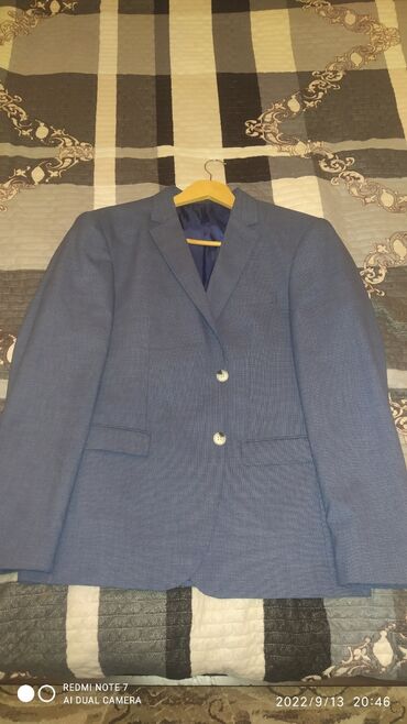 Костюмы: Пиджак (костюм мужской), Bosmenti, цвет Парламент, темно-голубой, 54 — 6