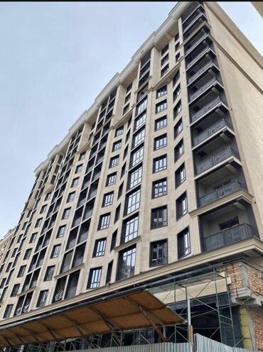продам квартиру французский квартал бишкек: 1 комната, 50 м², Элитка, 8 этаж, ПСО (под самоотделку)