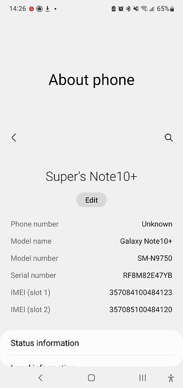 Samsung: Samsung Note 10 Plus, Б/у, 256 ГБ, 2 SIM — 8