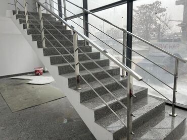 Лестницы: Перила из нержавеющей стали тепкич кармагычтары 🛠 готовый сервис от