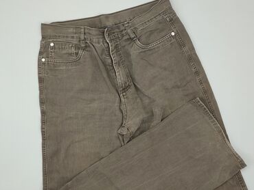 eleganckie brązowa bluzki: Jeans, S (EU 36), condition - Good