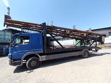 atego: Mercedes-Benz Atego 1222 – бортовой грузовик/площадка для длинномера — 3