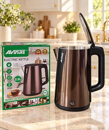Elektrik çaydan Avinas, 2.1 - 2.5 l, Yeni, Ünvandan götürmə, Ödənişli çatdırılma, Rayonlara çatdırılma